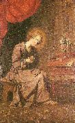 Francisco de Zurbaran child of the thorn France oil painting artist
